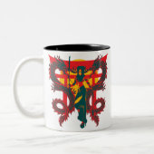 Drache Lilly Tasse (Links)