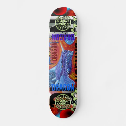 Drache-Lord Skateboard (Vorderseite)