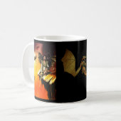 Drache-Mädchen-Tasse Kaffeetasse (Vorderseite Links)