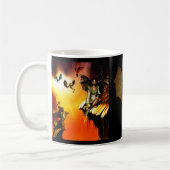 Drache-Mädchen-Tasse Kaffeetasse (Links)