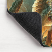 Drache Mage Mousepad (Ecke)