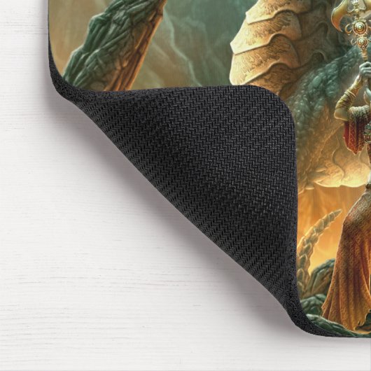 Drache Mage Mousepad (Ecke)