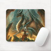 Drache Mage Mousepad (Mit Mouse)