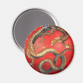 Drache Magnet (Vorderseite/Rückseite)