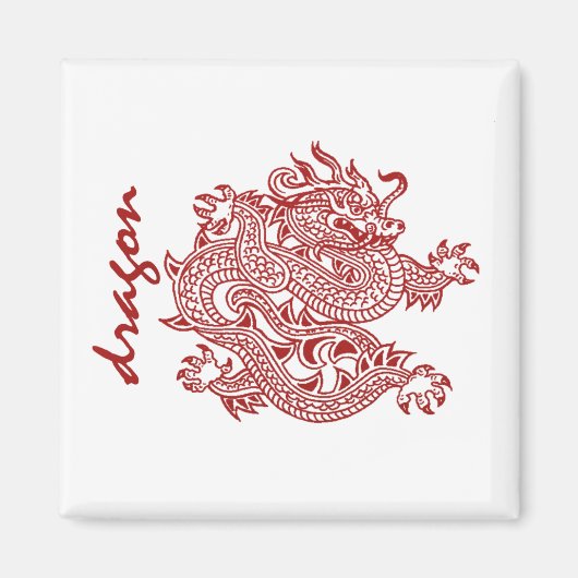 Drache Magnet (Vorne)