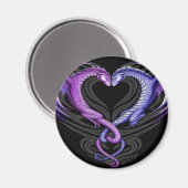 Drache Magnet (Vorderseite/Rückseite)