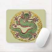 Drache-Medaille Mousepad (Mit Mouse)
