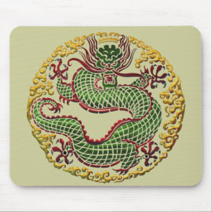 Drache-Medaille Mousepad