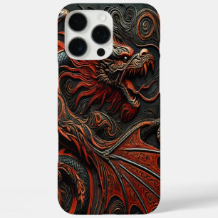 Drache Meisterwerk Kunst iPhone 16 Pro Max Hülle