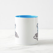 Drache-Miezekatze Tasse (Zentrum)