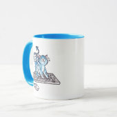 Drache-Miezekatze Tasse (Vorderseite Links)
