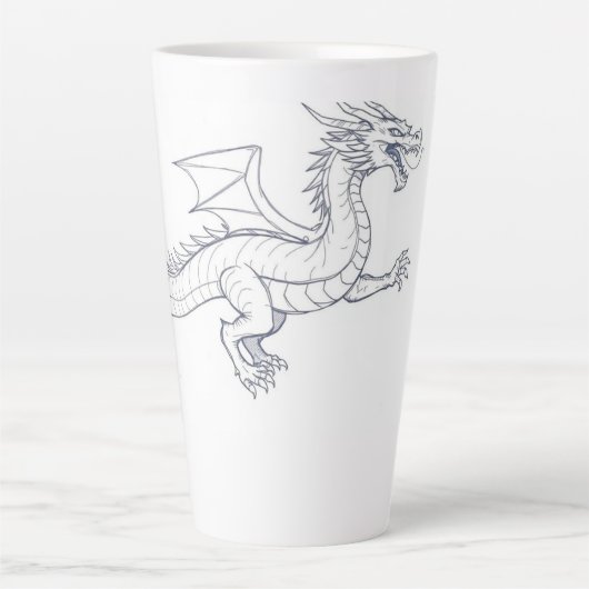 Drache Milchtasse (Vorderseite)
