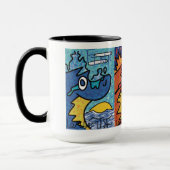 Drache mit 3 Köpfen Tasse (Links)