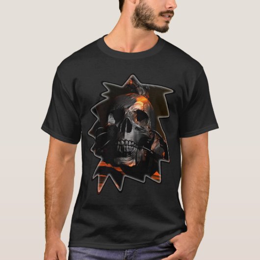 Drache mit Abschlag T-Shirt (Vorderseite)