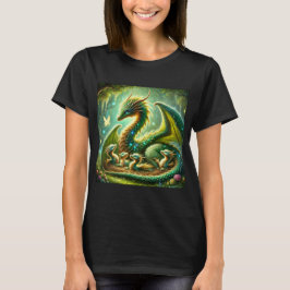 Drache mit Babys T-Shirt