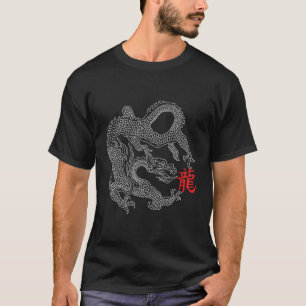 Drache mit chinesischem Symbol T-Shirt