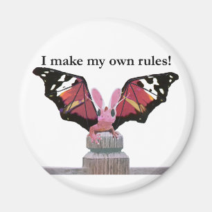 Drache mit den Häschen-Ohren Magnet