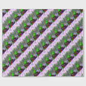 Drache mit einem Hort der Geschenke Geschenkpapier (Flach)