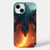 Drache mit Feuer Case-Mate iPhone Hülle (Rückseite)