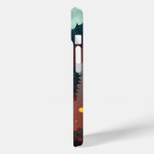 Drache mit Feuer Case-Mate iPhone Hülle (Rückseite / Links)