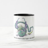 Drache mit gebrannter Klaue Tasse (Zentrum)