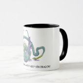 Drache mit gebrannter Klaue Tasse (VorderseiteRechts)