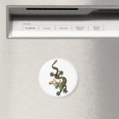Drache mit Perle Magnet (In Situ (Geschirrspüler))