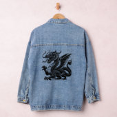 Drache mit schwarzer Farbe Jeansjacke (Hangar)