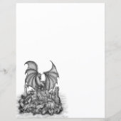 Drache mit Zombie (Rückseite)