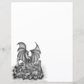 Drache mit Zombie (Vorderseite)