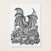 Drache mit Zombie (Rückseite)