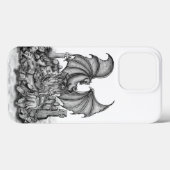 Drache mit Zombie Case-Mate iPhone Hülle (Rückseite (Horizontal))