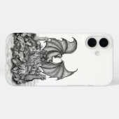 Drache mit Zombie Case-Mate iPhone Hülle (Rückseite (Horizontal))