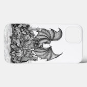 Drache mit Zombie Case-Mate iPhone Hülle (Rückseite (Horizontal))