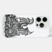 Drache mit Zombie Case-Mate iPhone Hülle (Rückseite (Horizontal))