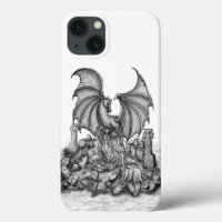 Drache mit Zombie