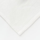 Drache mit Zombie Fleecedecke (Ecke)