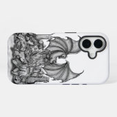 Drache mit Zombie iPhone 16 Hülle (Rückseite (Horizontal))