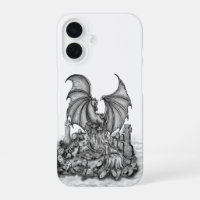 Drache mit Zombie