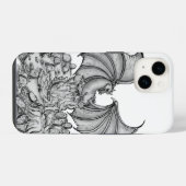 Drache mit Zombie iPhone Hülle (Rückseite (Horizontal))