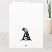 Drache mit Zombie Karte (Rückseite)