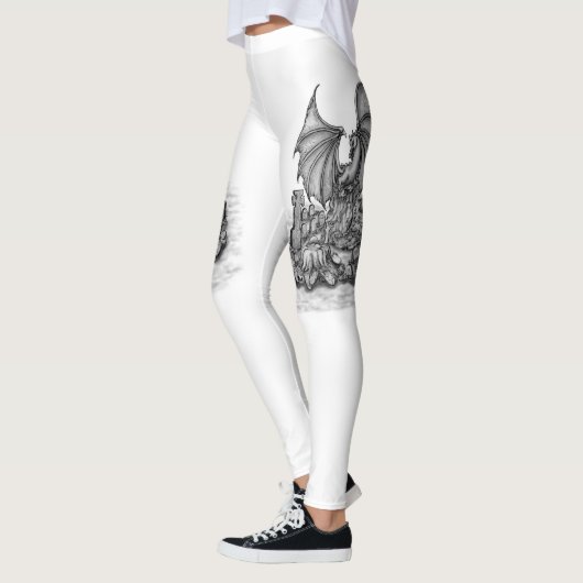 Drache mit Zombie Leggings (Links)