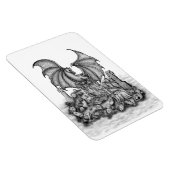 Drache mit Zombie Magnet (Rechte Seite)