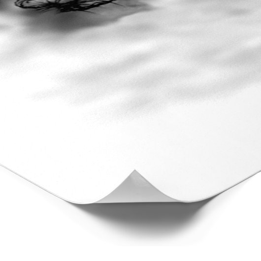 Drache mit Zombie Poster (Ecke)