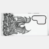 Drache mit Zombie Samsung Galaxy Hülle (Rückseite (Horizontal))