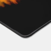 Drache mit Zombie Schreibtischunterlage (Ecke)