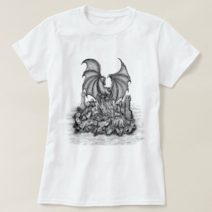 Drache mit Zombie T-Shirt