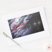 Drache Mond Buchlabel Aufkleber (Umschlag)