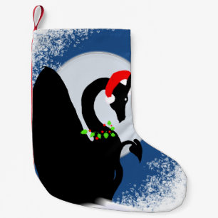 Drache-Mond-Feiertag (Königsblau) Kleiner Weihnachtsstrumpf