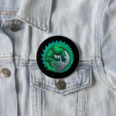 Drache Mond Knopf Button (Beispiel)